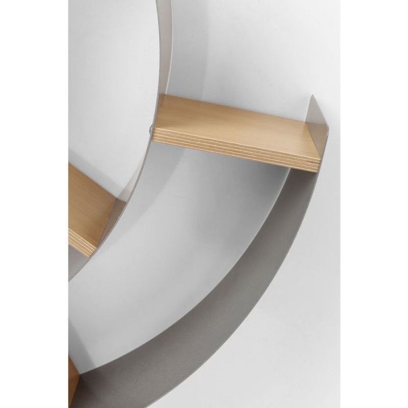 Wall Shelf Snail silver